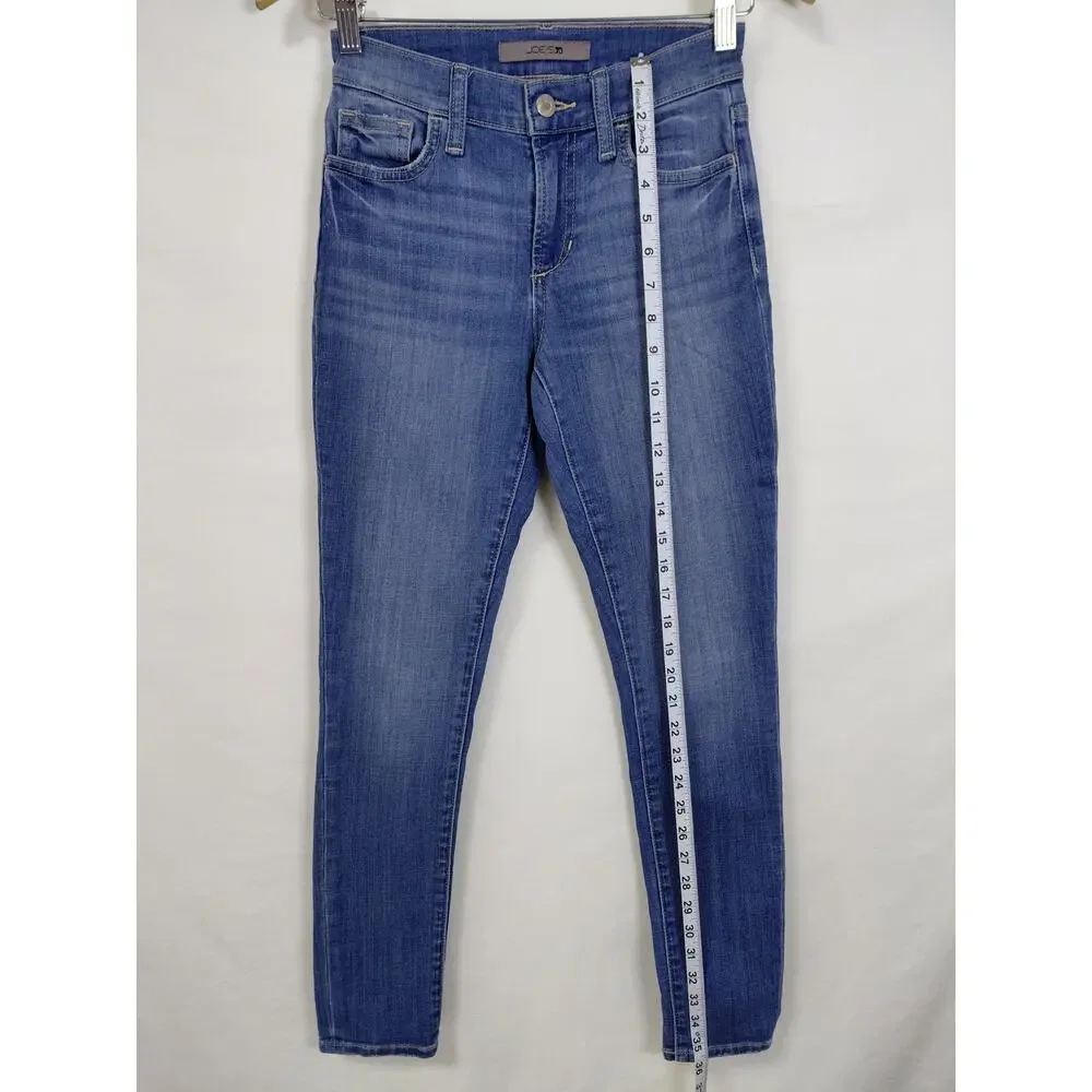 Joe's Cotton Blend Blue Skinny Stretch Jeans Women Size 23